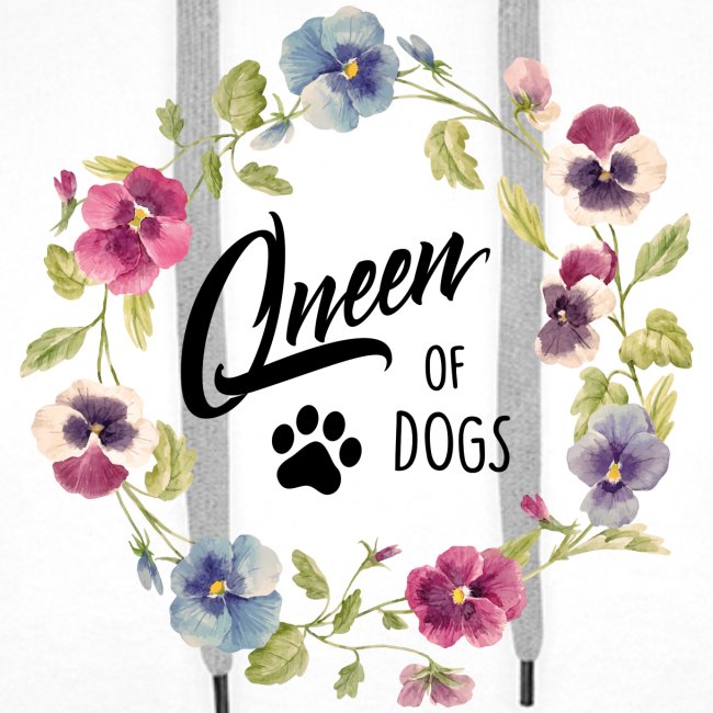 queen of dogs - Männer Premium Hoodie
