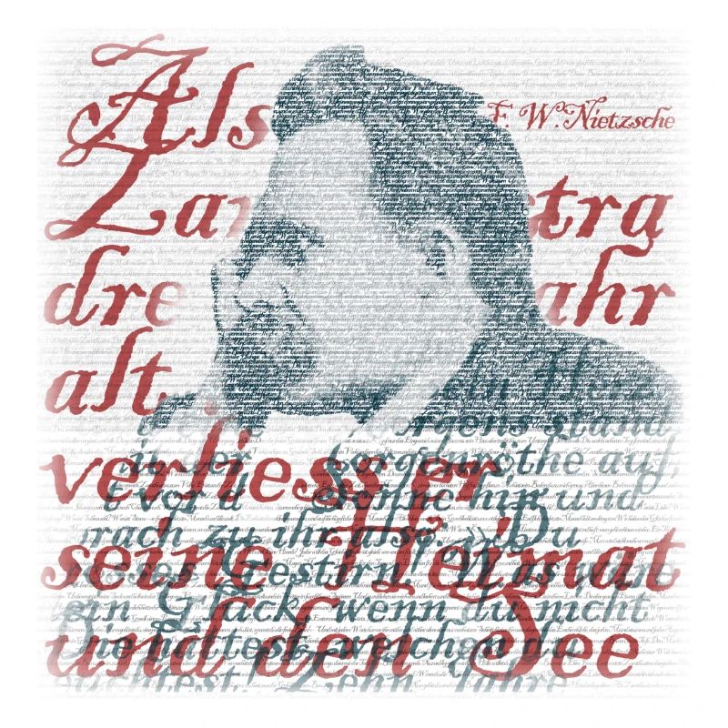 FW Nietzsche Typographie