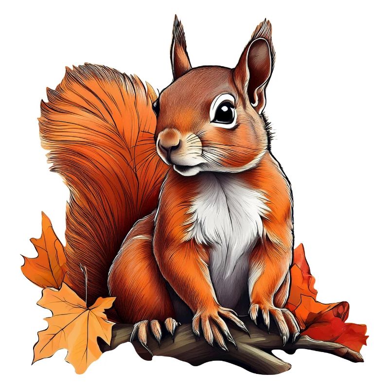 Eichhörnchen Herbst