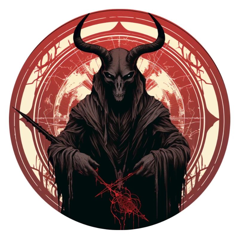 Demon Hunter Devil rund Design
