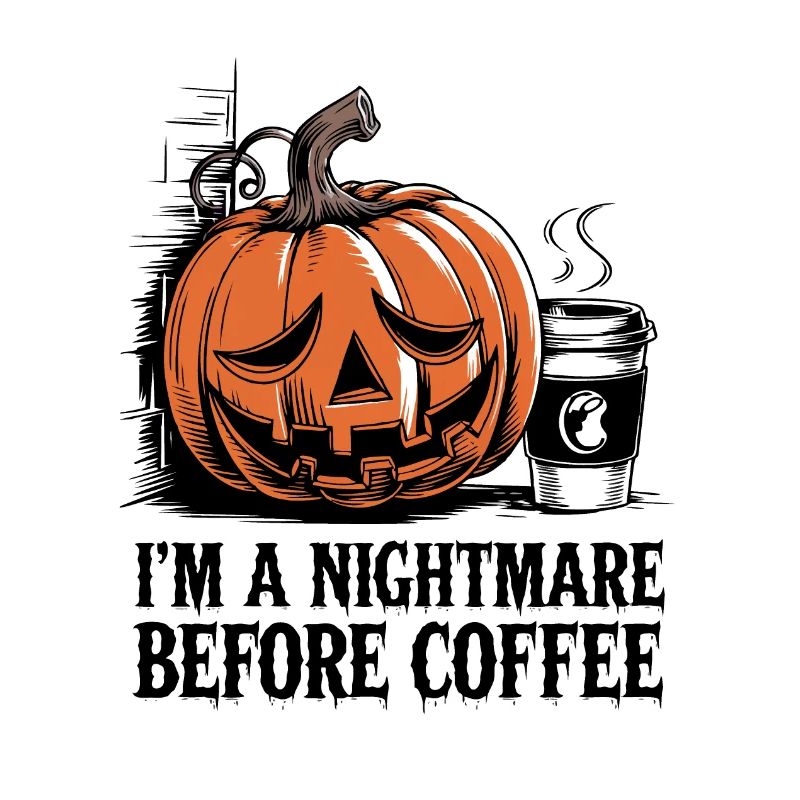 Ich bin ein Albtraum vor dem Kaffee