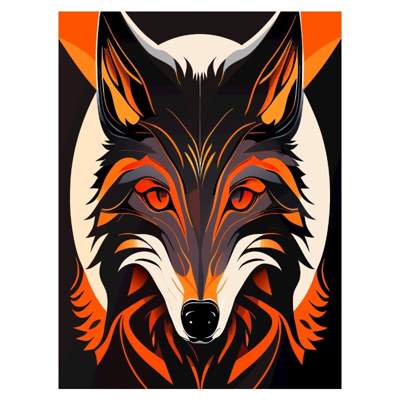 Fuchs Frontalansicht