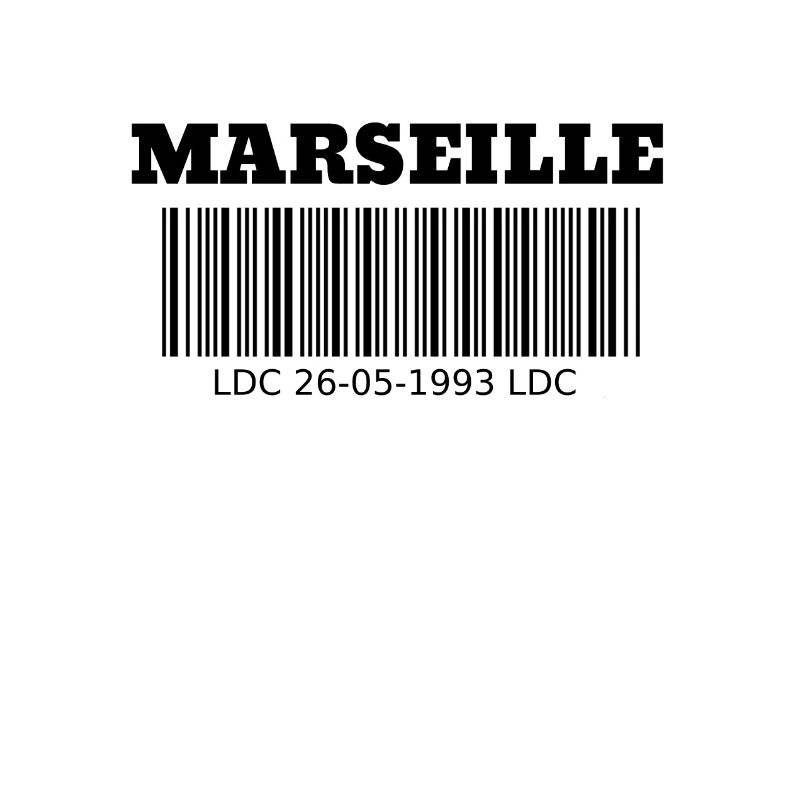 Marseille Code barre OM