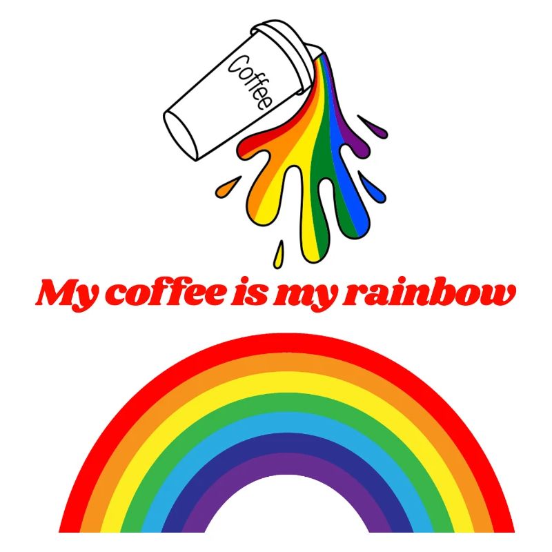 rainbow coffe rot