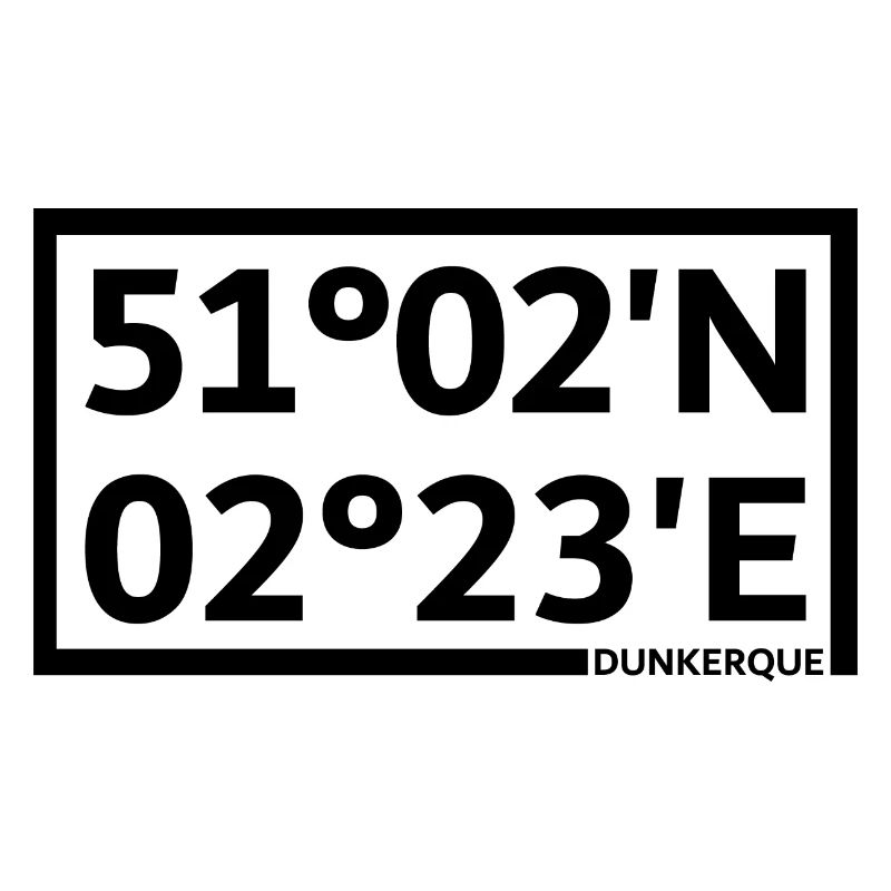 Coordonnées de Dunkerque
