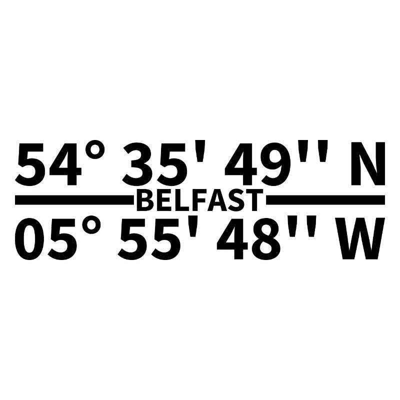 Belfast coordinates