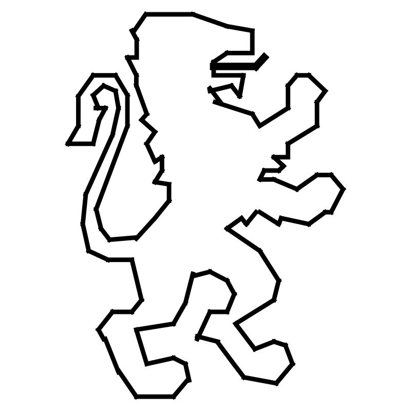 Löwe Wappen / Lion