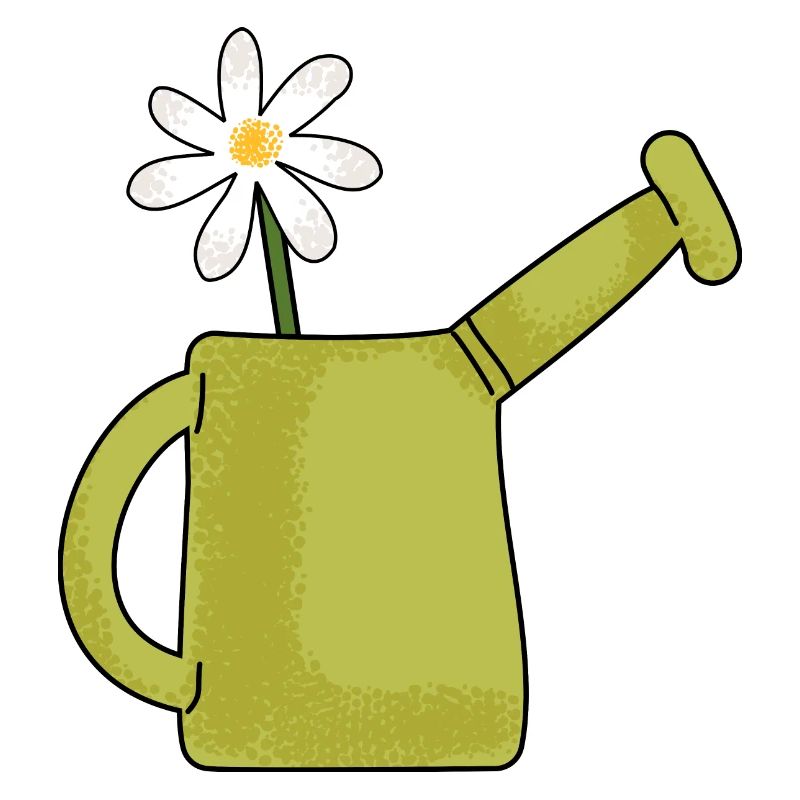 Whimsical Watering Can