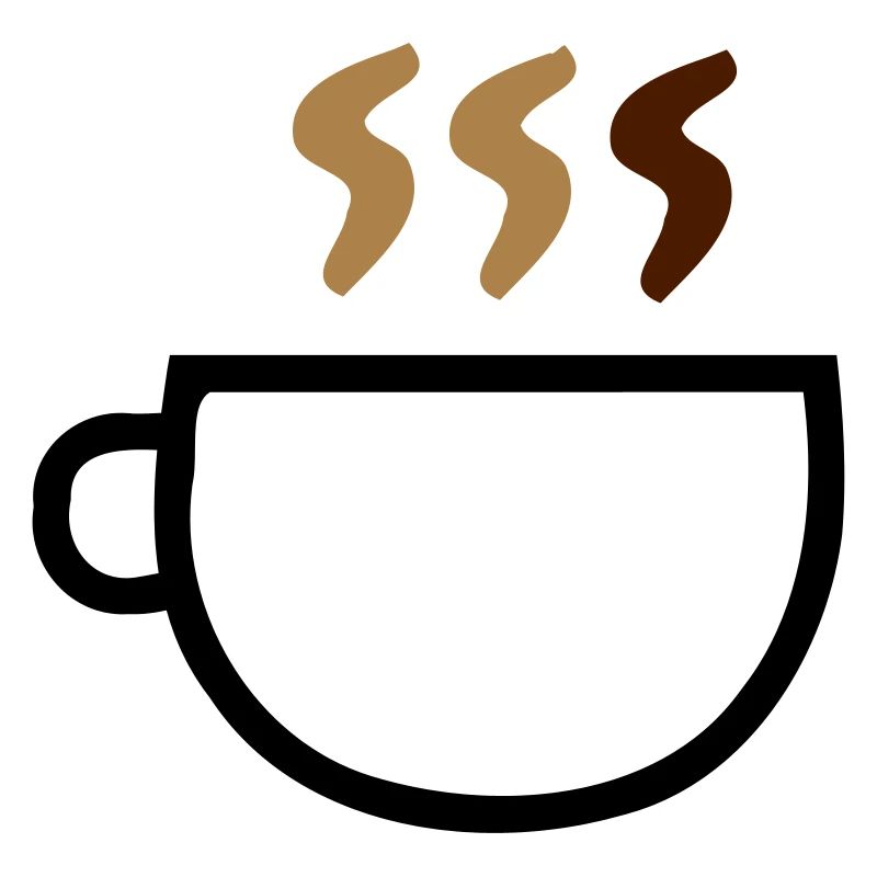 Smoking coffee mug