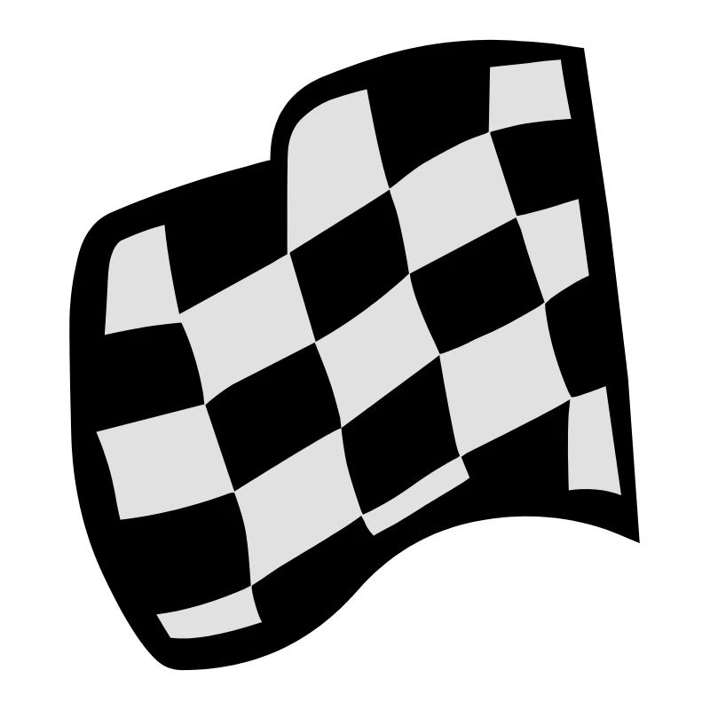 Drapeau à damiers Racing