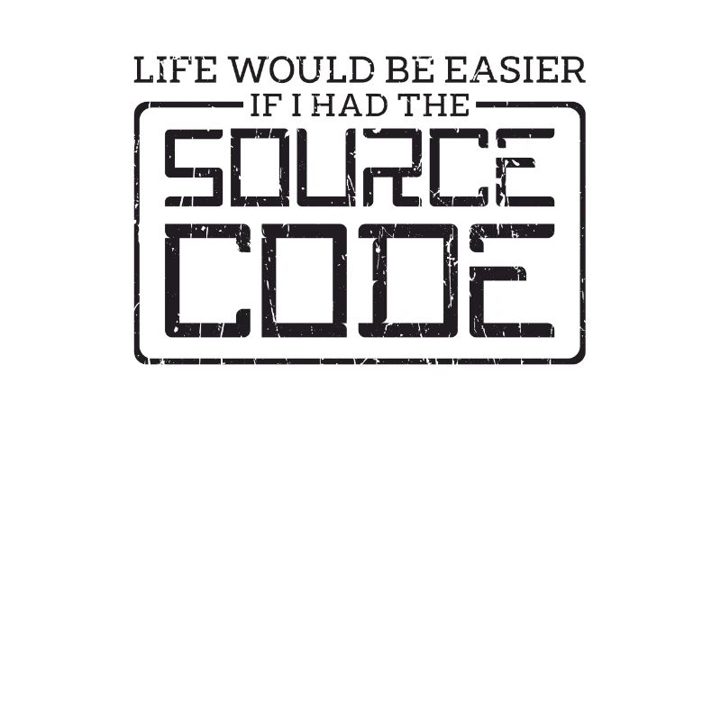 Life would be easier if I had the source code -