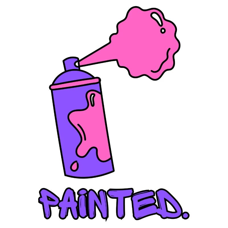 Painted - Lila/Pink