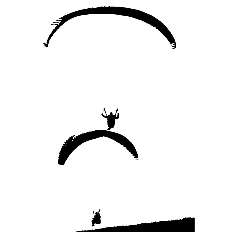 zwei paraglider