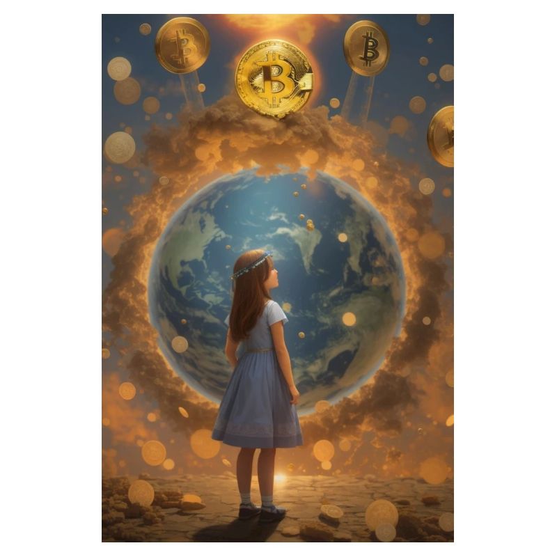 Bitcoin Mädchen