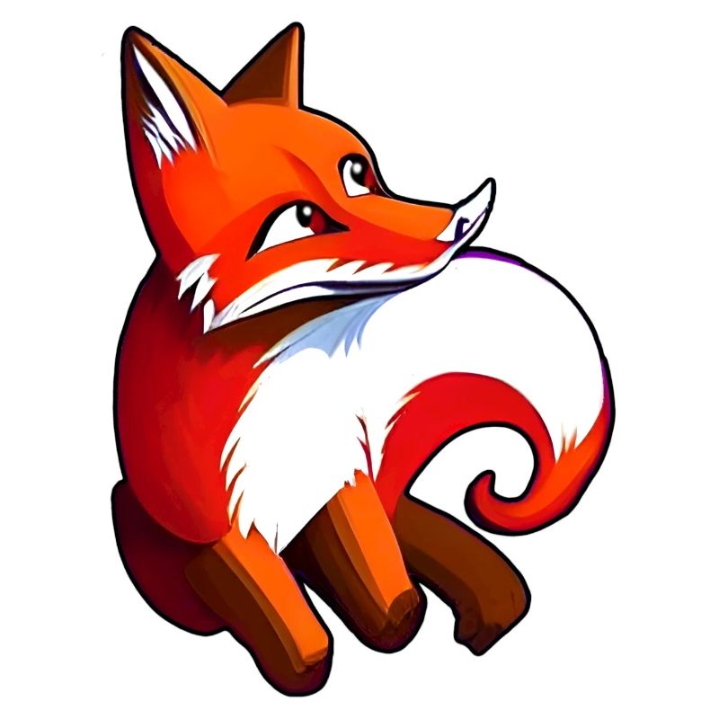 Bottomless cheerful Fox