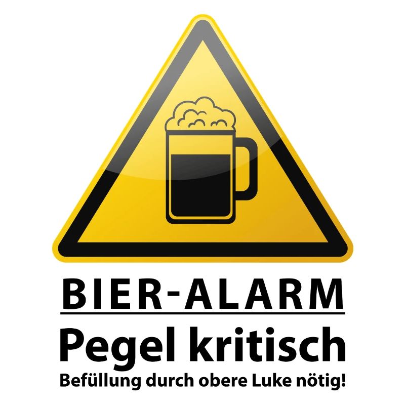 Bier Alarm! Warnzeichen