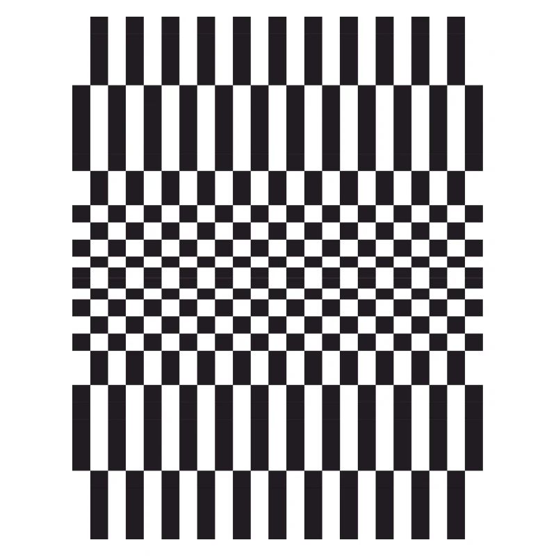 Geometric chessboard Grid Pattern