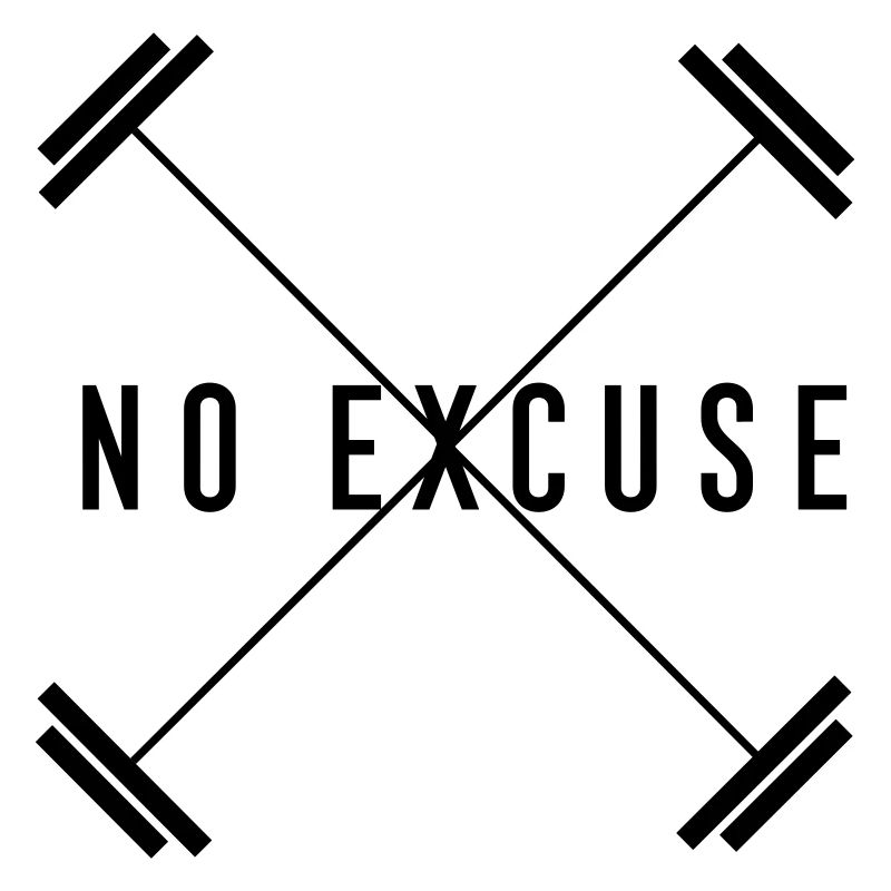 no excuse hantel