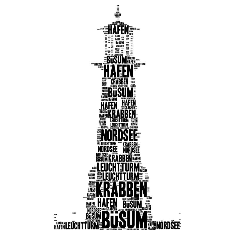 Büsumer Phare comme nuage de mots