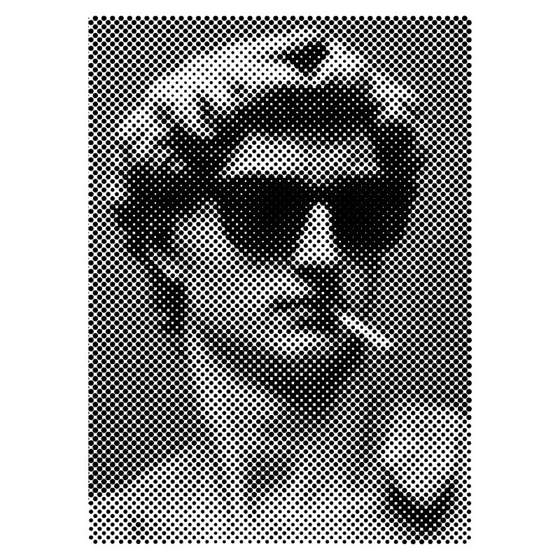 David Michelangelo raucht eine Zigarette