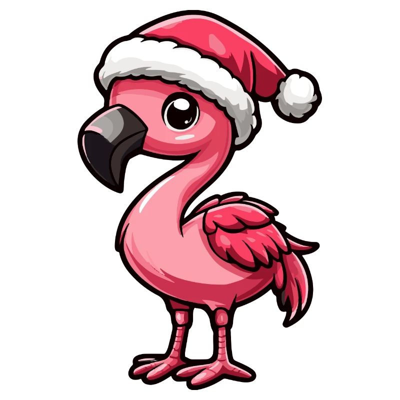 Flamingo Weihnachten