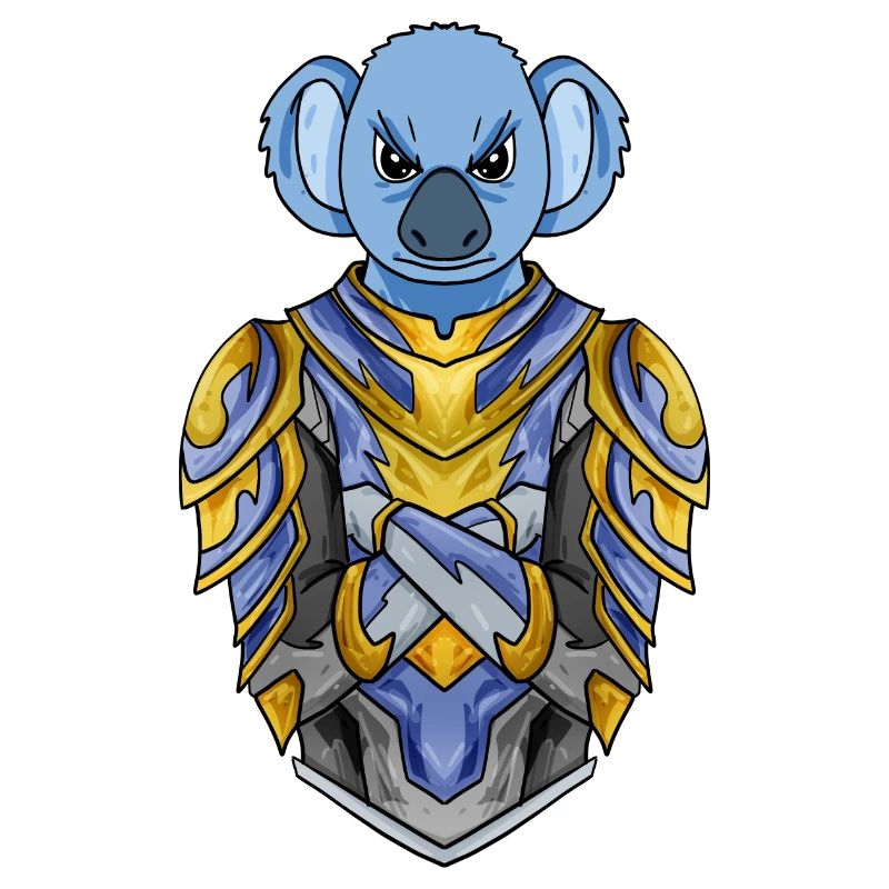 Knight Koala Crusader