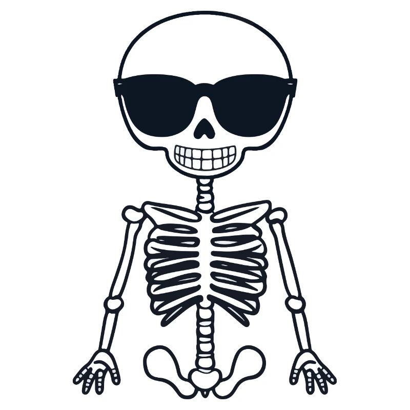 Skeleton Halloween Cool