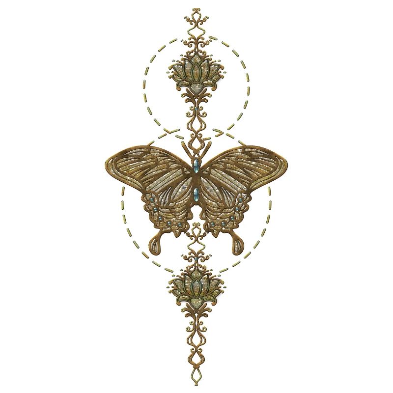 L’élégance du papillon.