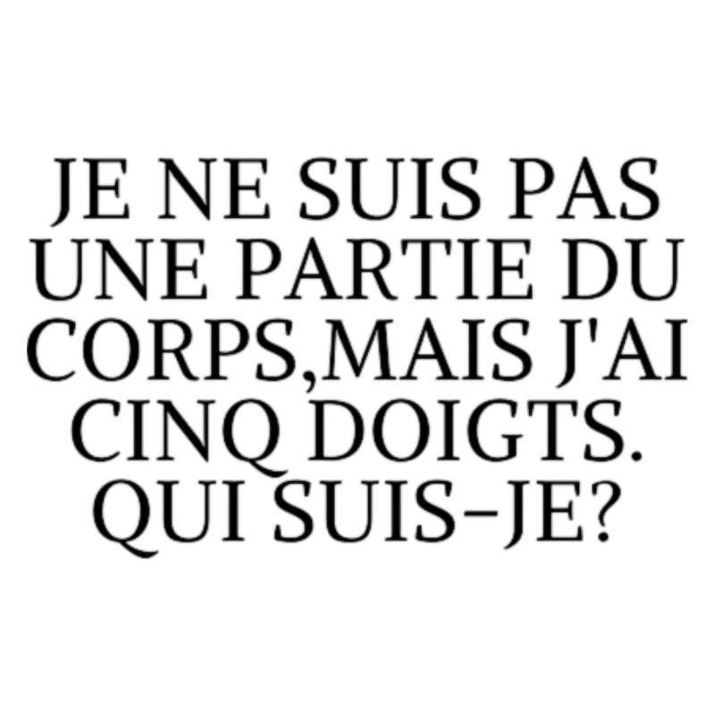 devinettes coprs
