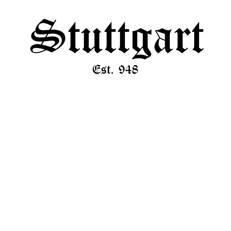 Stuttgart Swabia Old German script Swabian