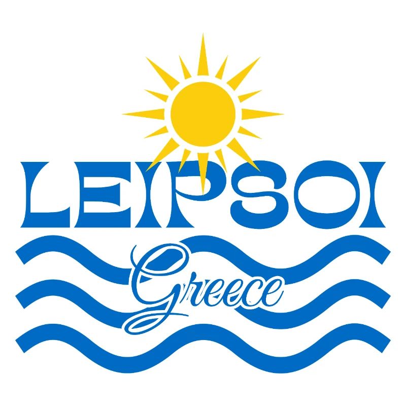 Leipsoi Grèce Vagues de mer Soleil