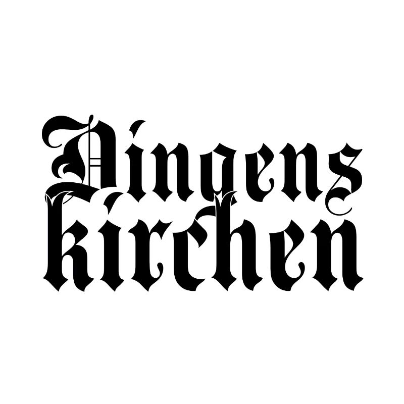 Dingenskirchen Spruch lustig Fun Geschenk