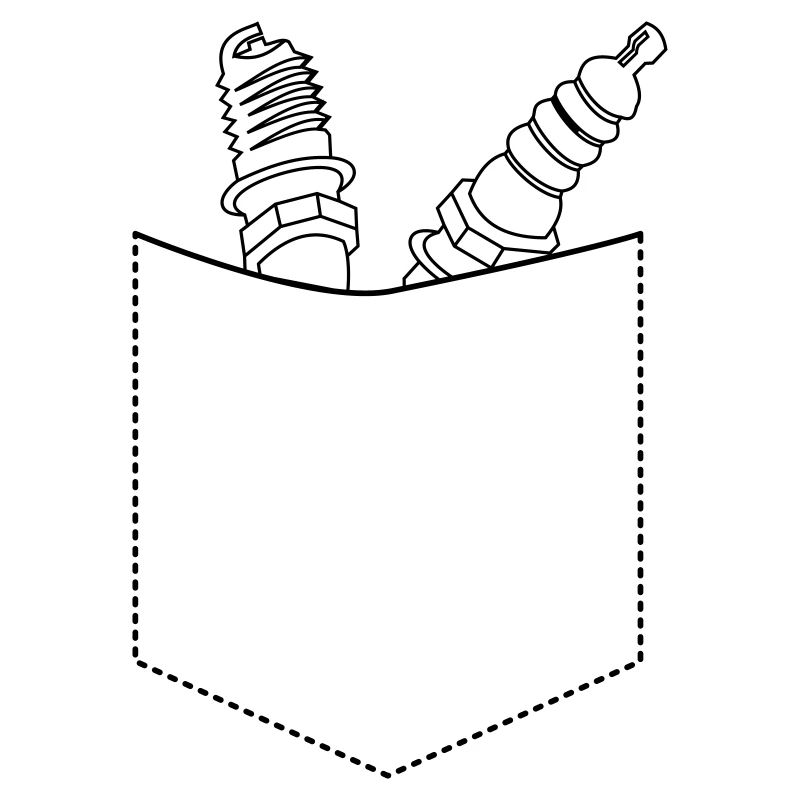 Poche de poitrine mécanique