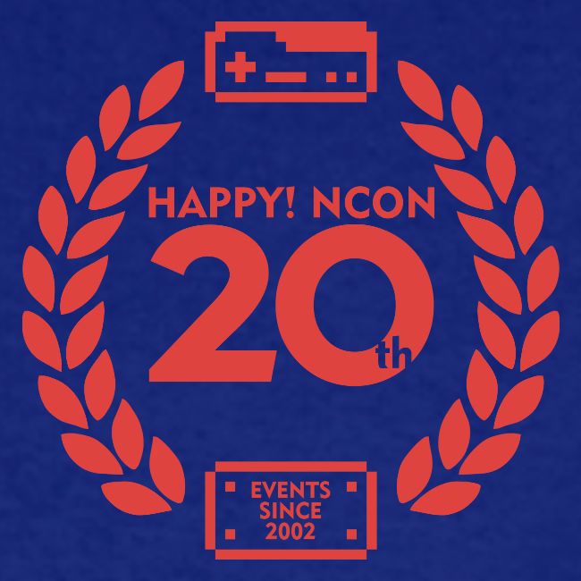 ncon 20th logo red