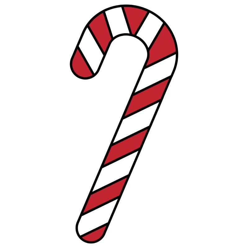 Candy Cane - T-Shirt Christmas Gift