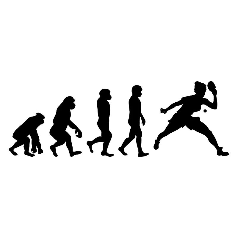 Ping Pong Table Tennis Paddle Player Evolution