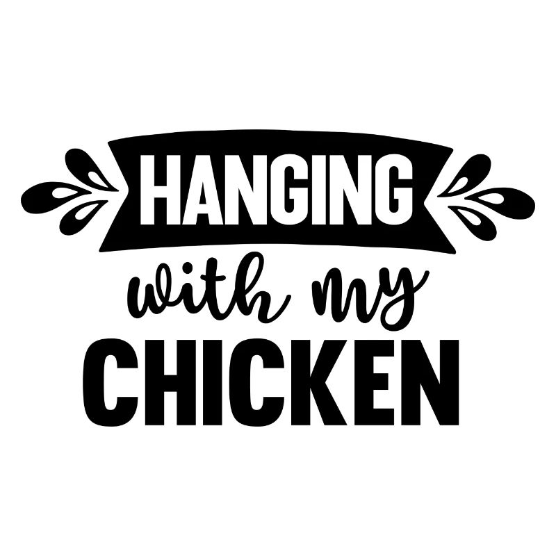Suspendu avec mon poulet