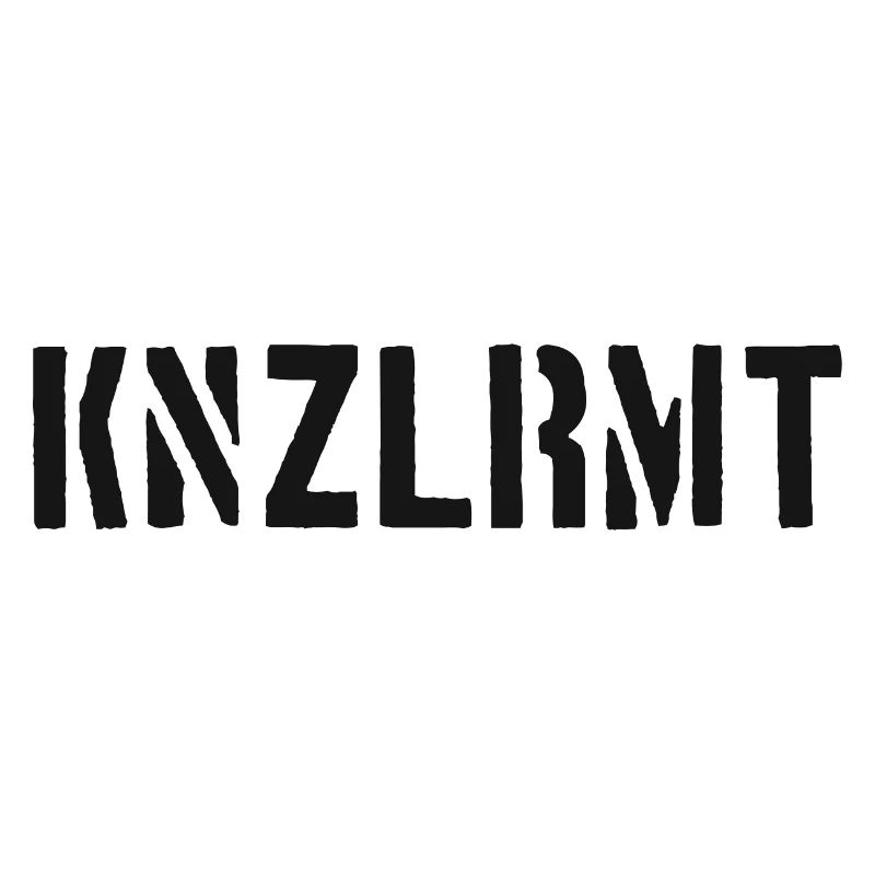 KNZLRMT – Künstlerkollektive Berlin, Stencil Bk
