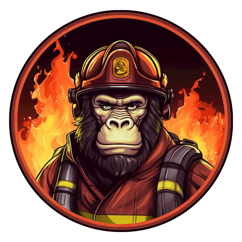 Affen Feuerwehr