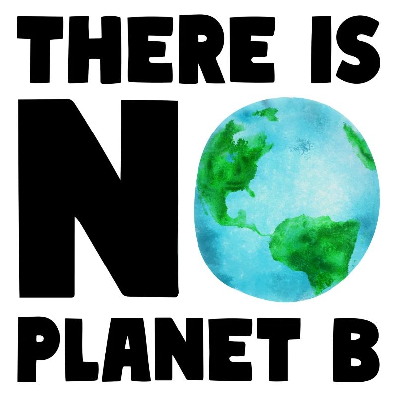 THERE IS NO PLANET B Environment Nature Climate