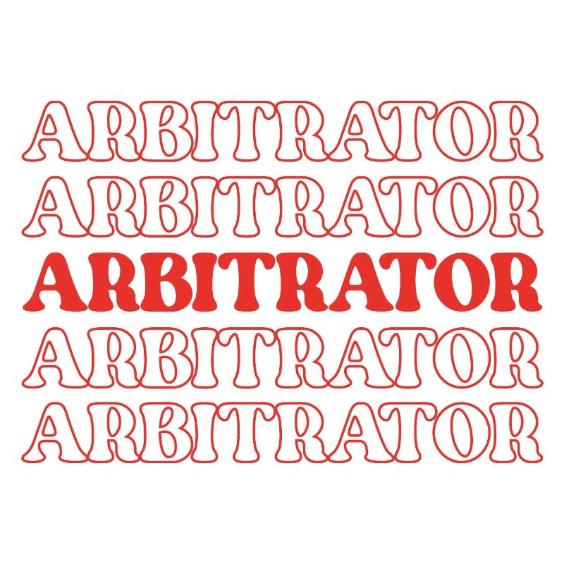 Arbitre Arbitre Juge Arbitre Médiateur Arbitre