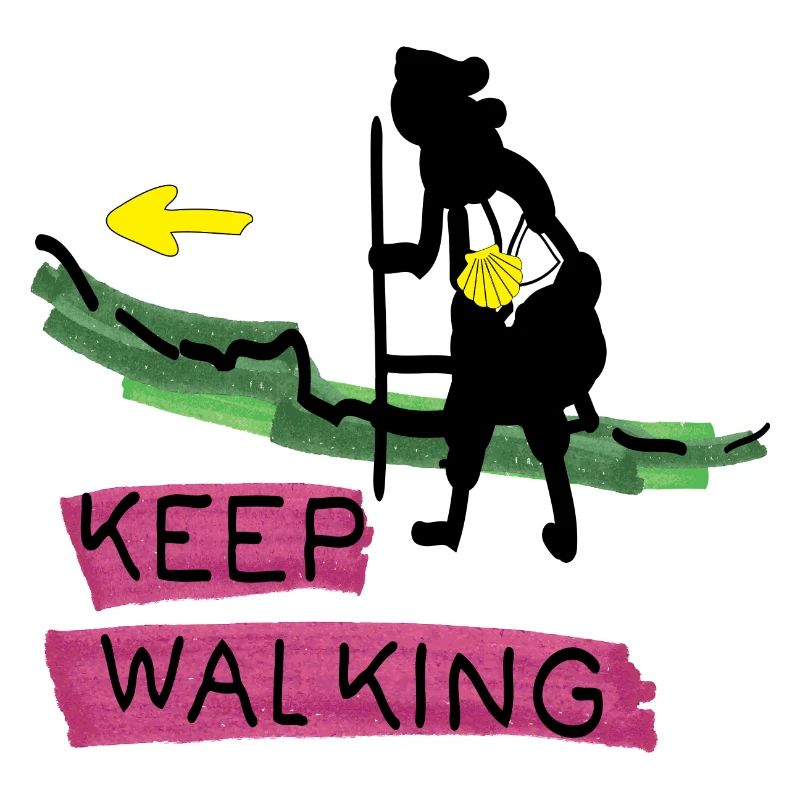 Continuez à marcher buen camino
