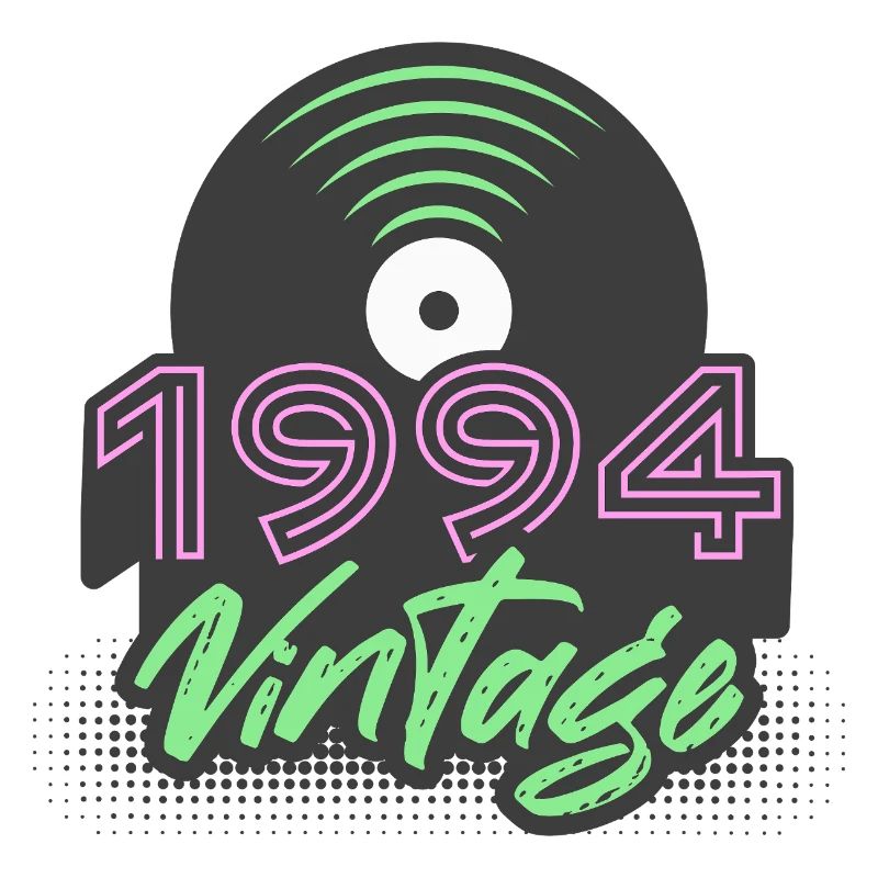 1994 Vintage Schallplatten Geburtstag Geschenkidee