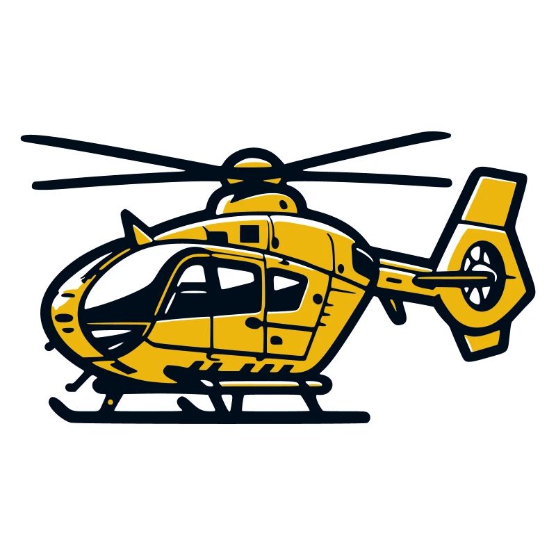 Rescue helicopter