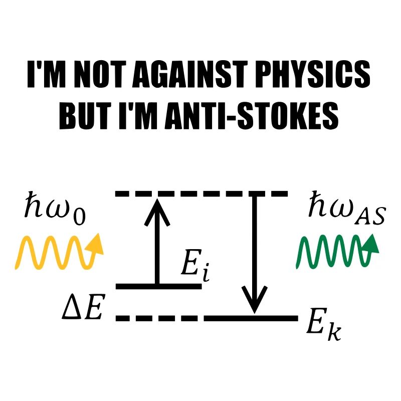 Physics Joke: Anti-Stokes Shift
