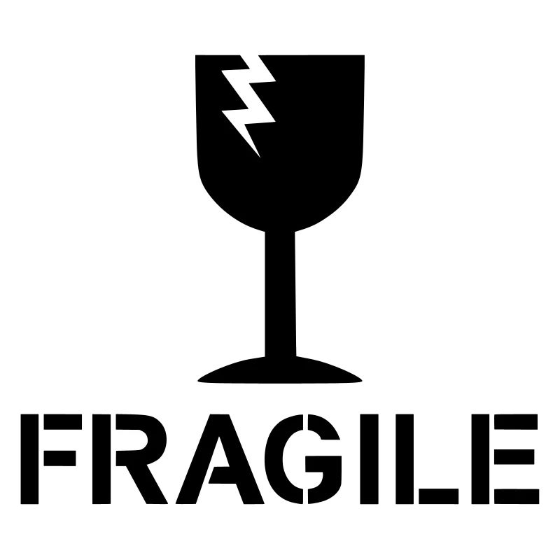 fragile caution!