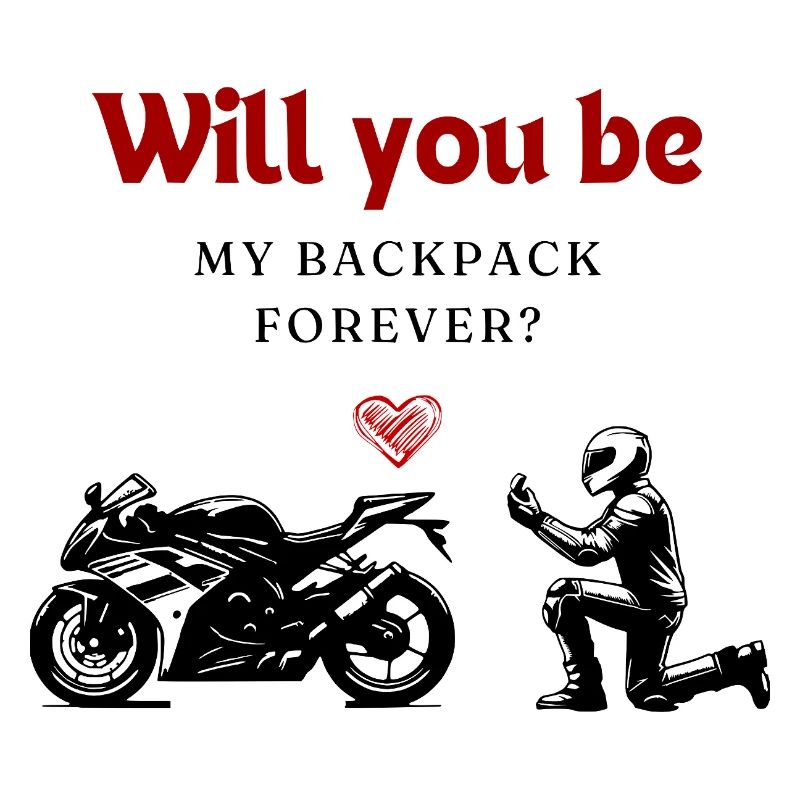 Serez-vous mon sac à dos pour toujours ?