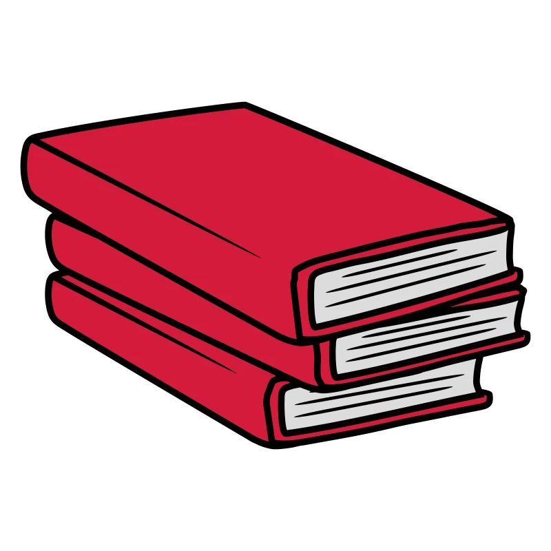 3 Books Stack Design