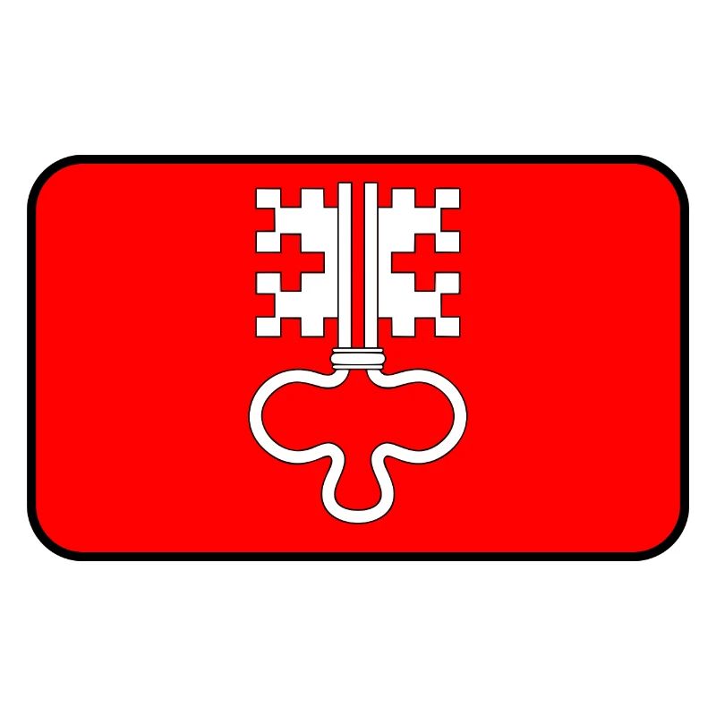 Flaggenvignette oder Logo von Nidwalden