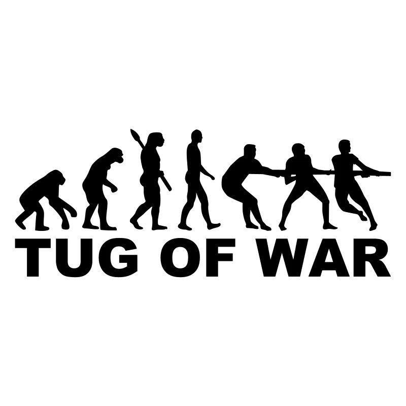 Evolution tug of war